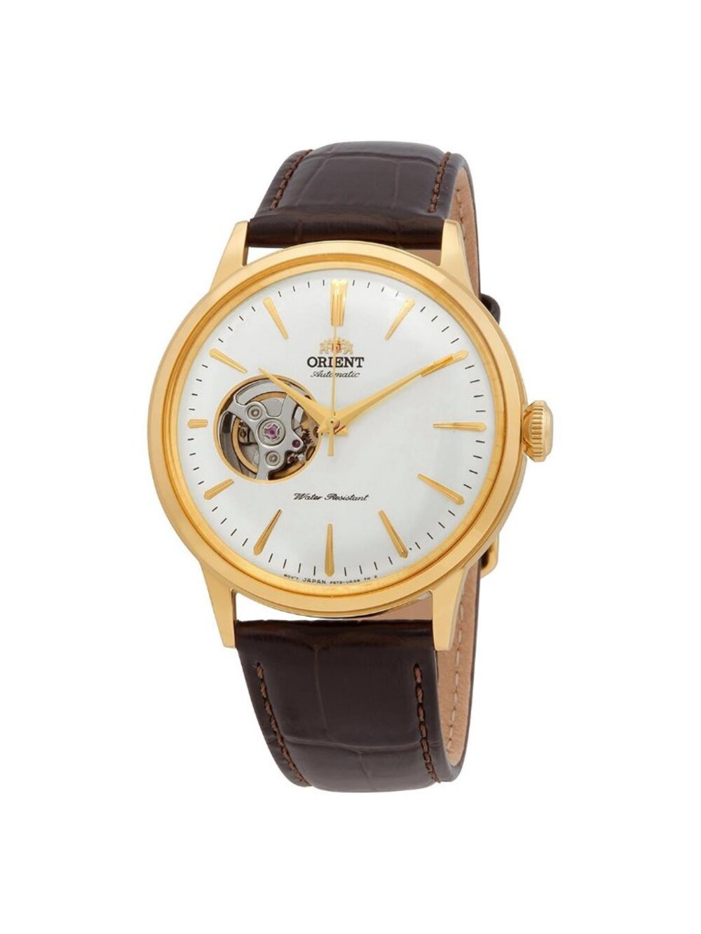 NWT Orient Classic Automatic Silver Open Heart Dial Men's Watch